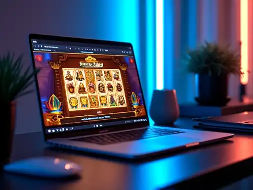 Book of Dead pokie artwork at Winshark Casino
