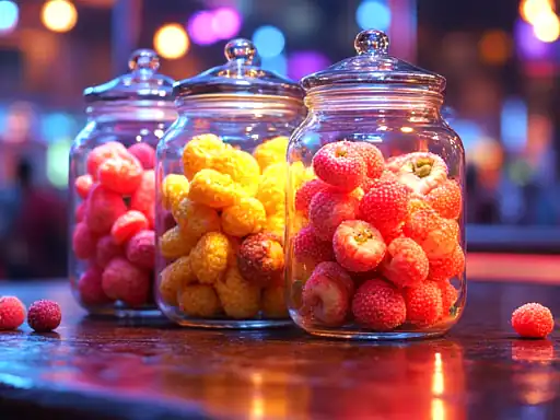 Jammin' Jars pokie artwork at Winshark Casino