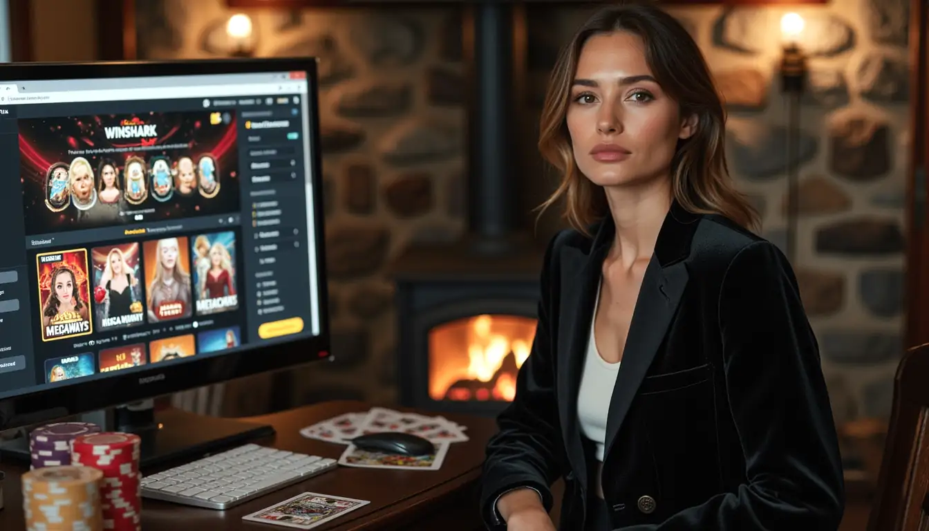 Winshark Casino Megaways and feature pokies grid in browser